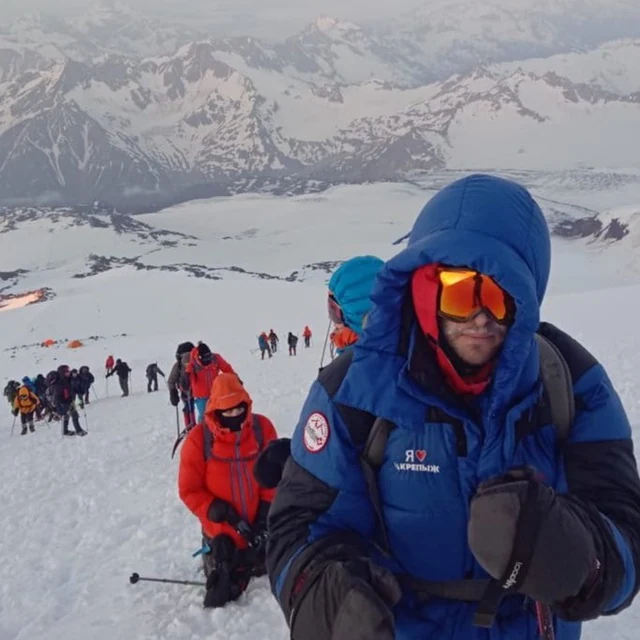 В горах